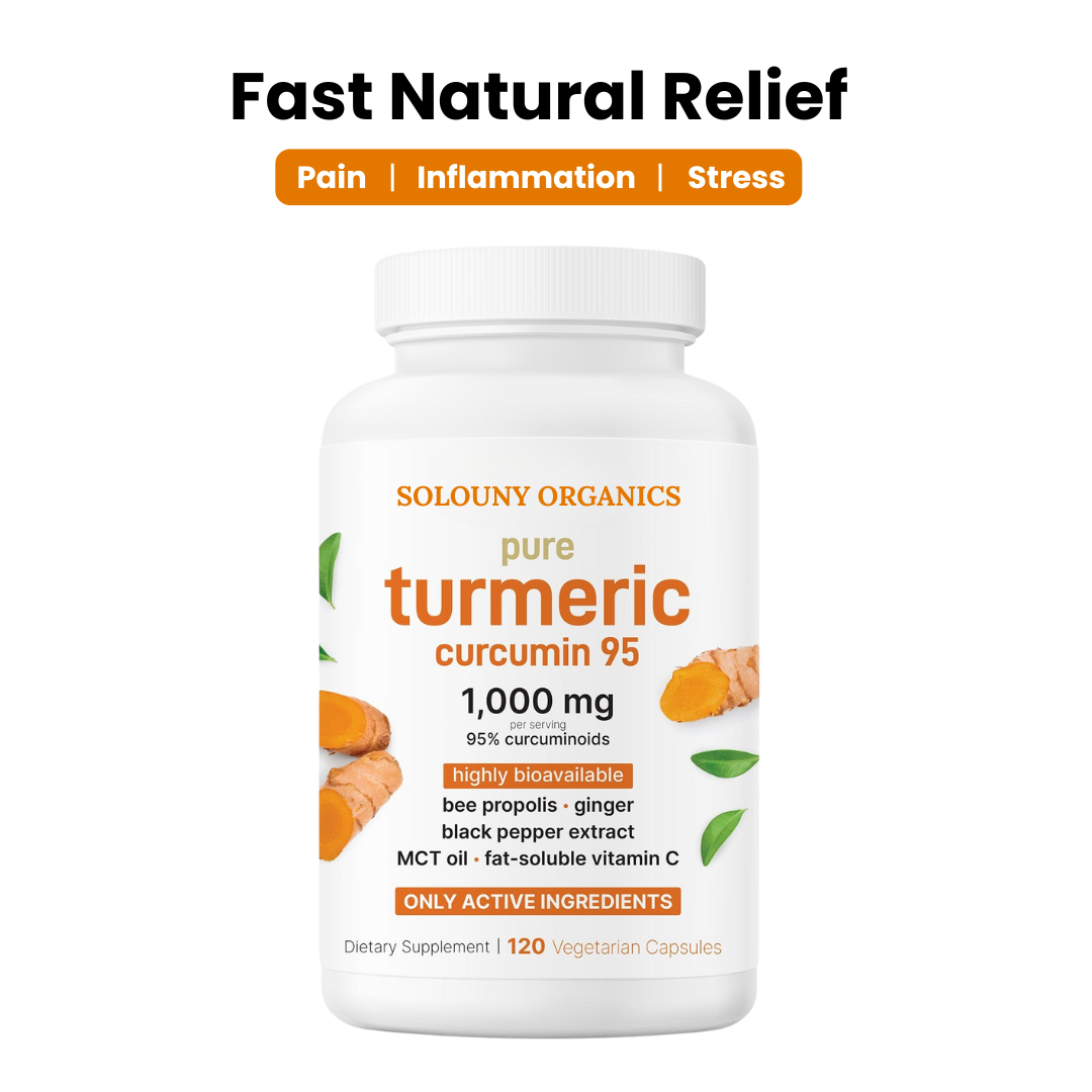 6-In-1 Turmeric Curcumin Capsules