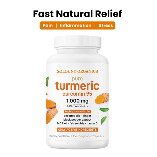 6-In-1 Turmeric Curcumin Capsules
