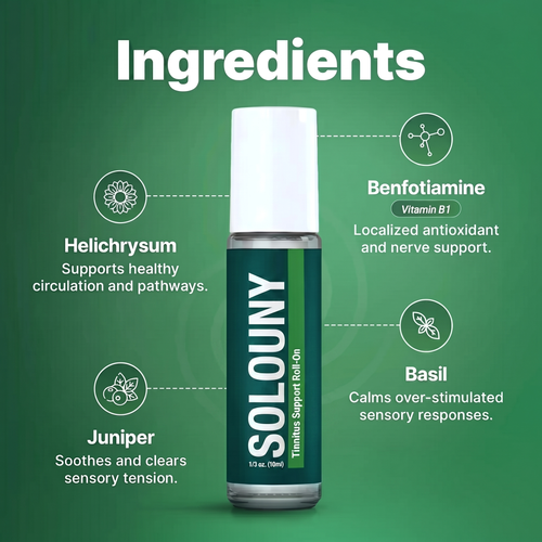 Solouny™ Tinnitus Nerve Therapy Roll-On